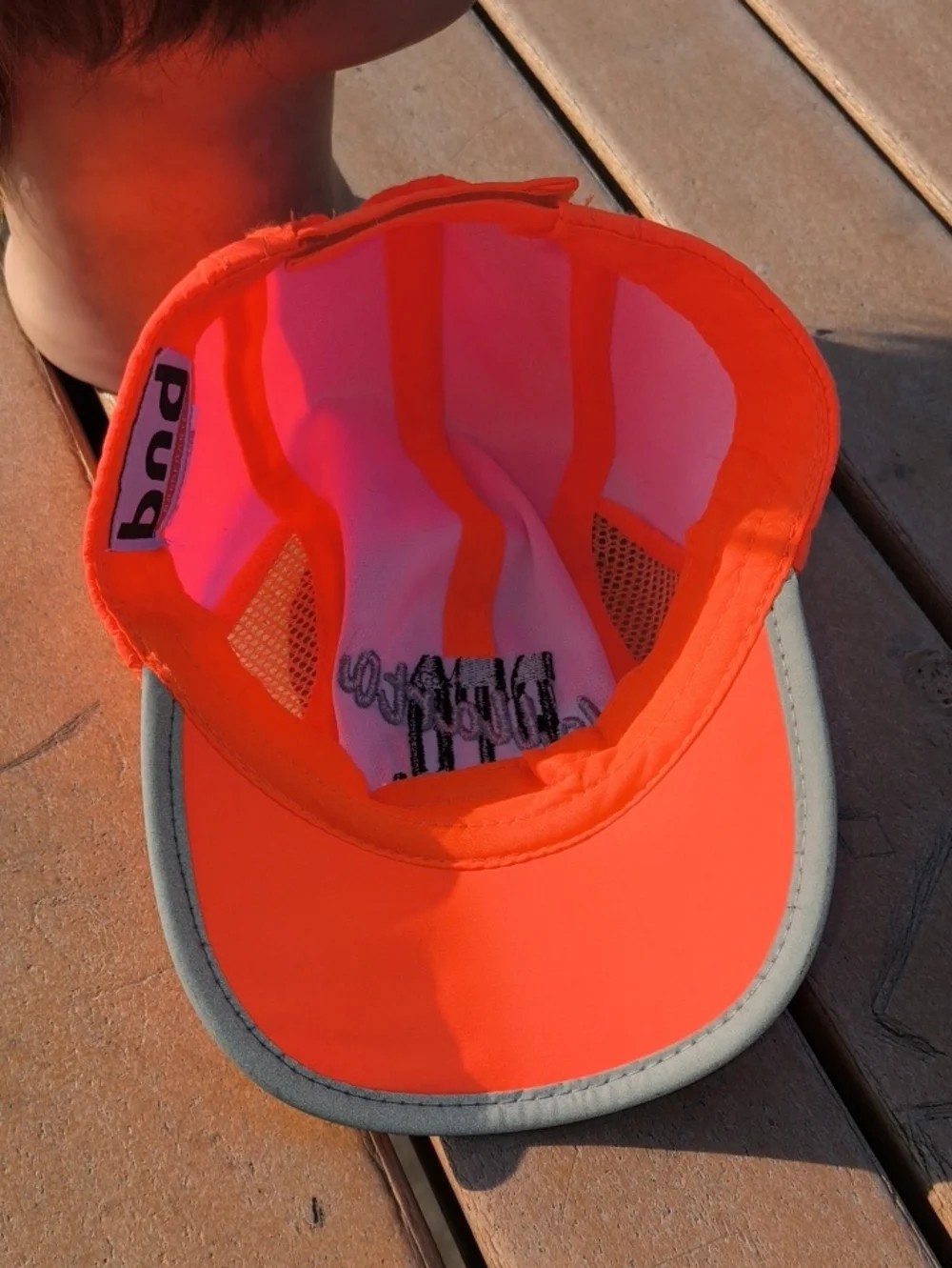 Vallarta Mexico Cycling Running Vented Strap-on Kid's Hat Cap OSFA
